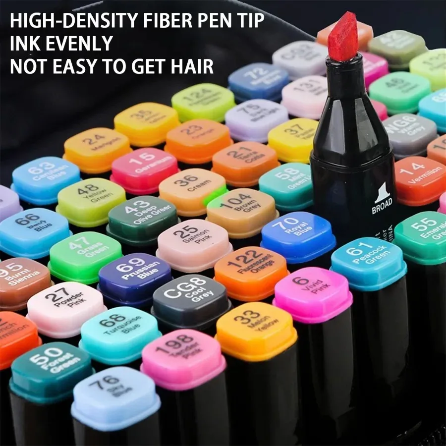 علامات مزدوجة اللون برأسين، طرف من الألياف عالي الكثافة لفن الهالوين، ألعاب فنية للأطفال هدية عيد الميلاد، اختيار شعبي