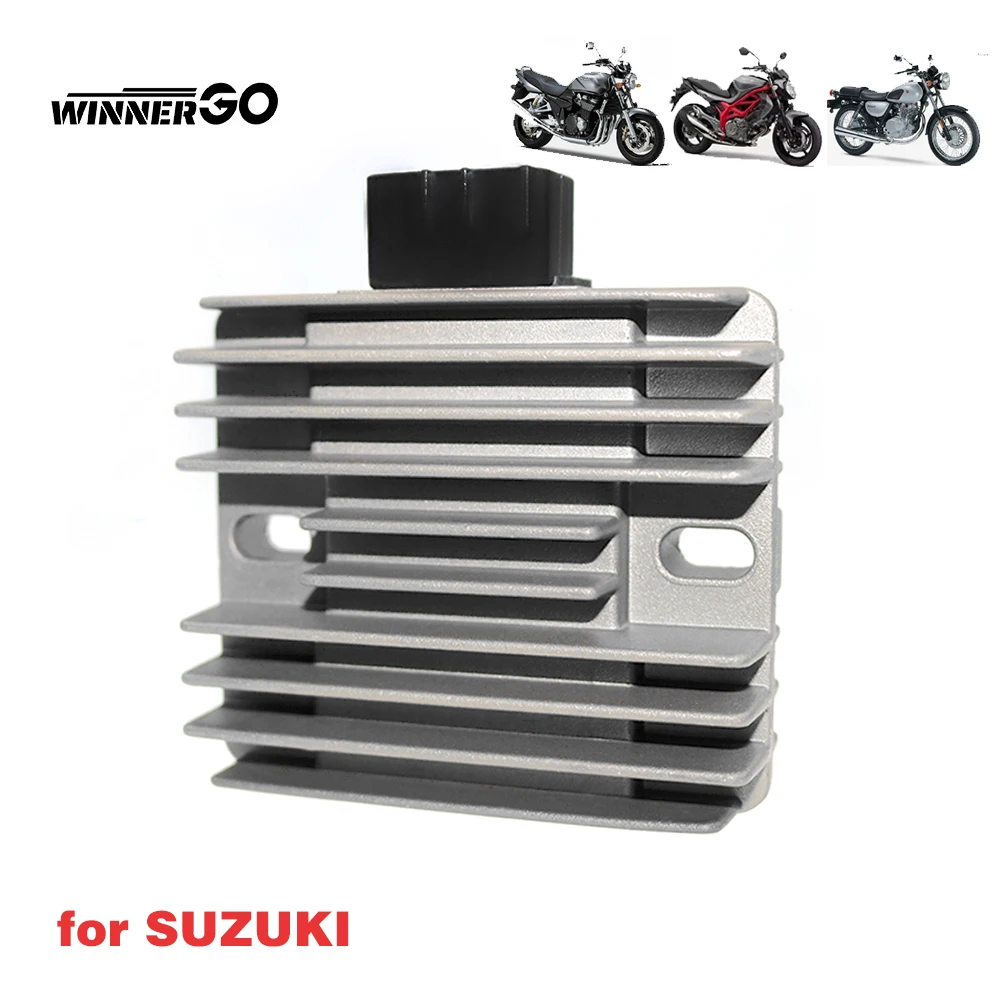 Motorrad Spannungsreglergleichrichter für Suzuki GSR 400 GSR600 GSX1400 TU250 TU250X 2009-2017 GSR 400 600 ABS 250 UX125 Sixteen 2008-2012 UX150 UH125 Burgman UH200 AN250 AN400 Skywave 250 400 – Detail 2