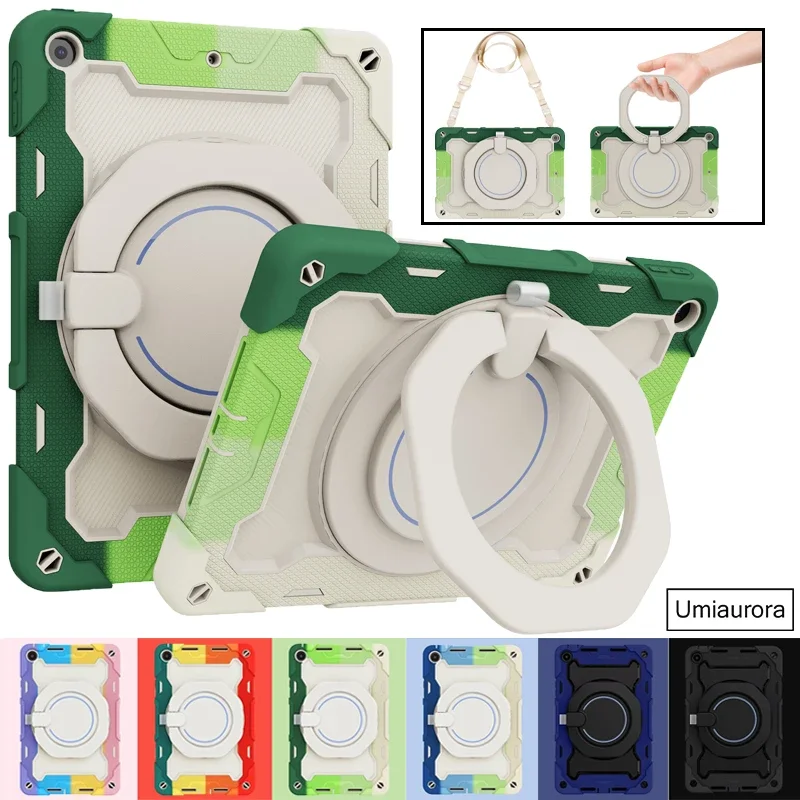 For IPad Air 2 3 Pro 10.5 Mini 4 5 9.7 2018 7th 8th 9th Gen 10.2 inch Tablet Case Full Body Handle Stand Shockproof Rugged Cover