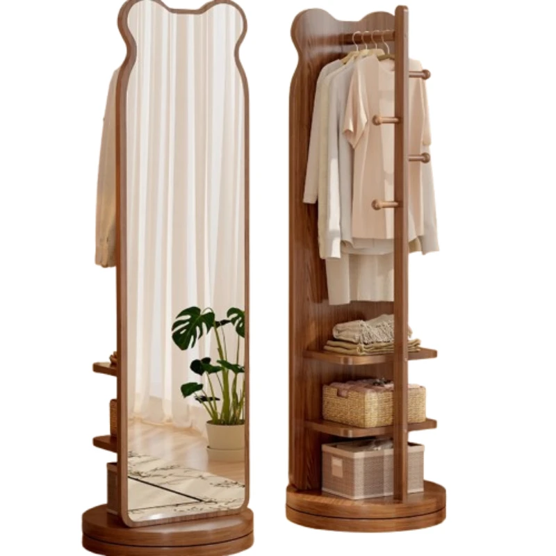 Dressing Nordic Mirror Organizer Attachment Office Standing Women Mirror Luxury Irregular Espejo Pared House Accessories