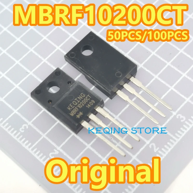 50PCS/100PCS MBRF10200CT F10200CT TO-220F