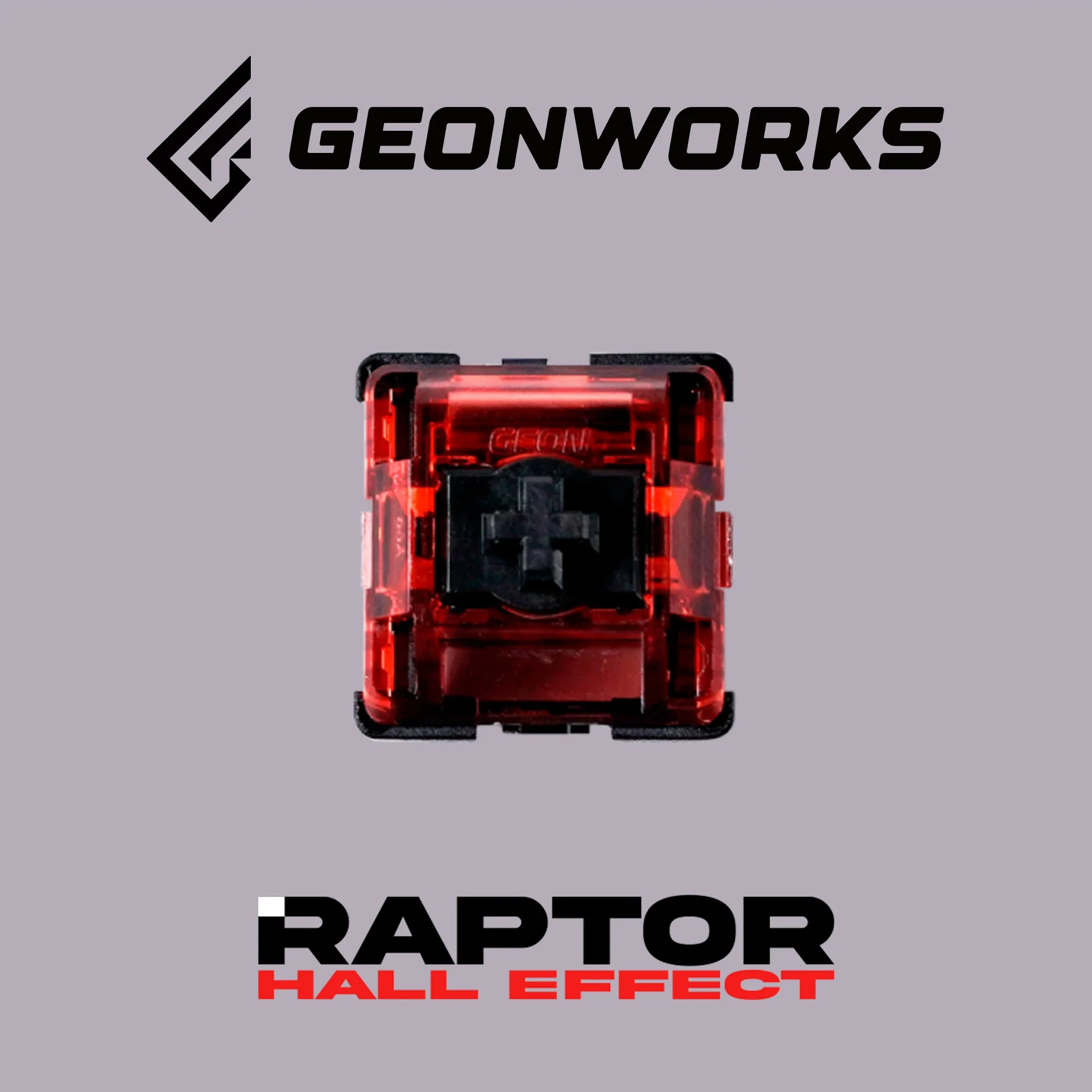 Geonworks Raptor Magnetic Axis 42g Raptor HE Electromagnetic Trigger Linear Switch Accessories Wooting60