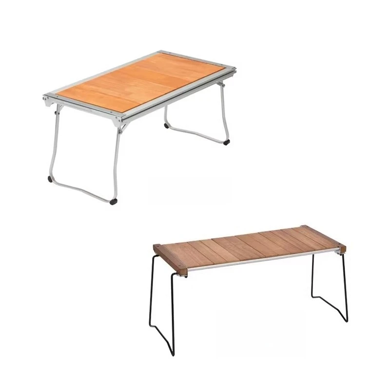 Outdoor Camping Lightweight Frame Three-unit Table