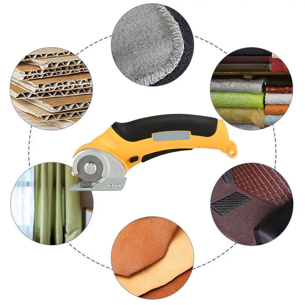 Poderosas tesouras elétricas sem fio, bateria de lítio, leve, design ergonômico, 2000mAh, recarregável