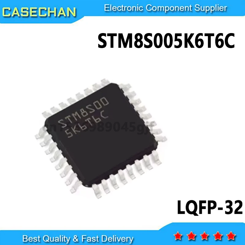 1pcs New original IC chip STM8S005K6T6 STM8S005K6T6C STM8S003K3T6C STM8L151K6T6 STM32G030K8T6 LQFP-32