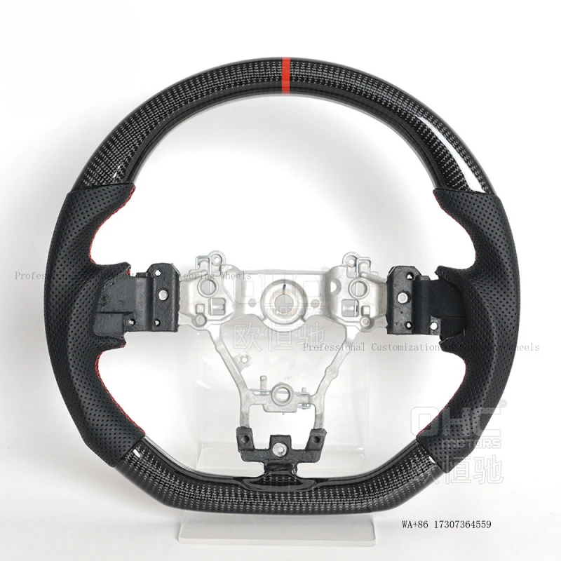 Suitable for 15-20 Subaru WRX steering wheel modification and upgrade to a real carbon fiber sports steering wheel