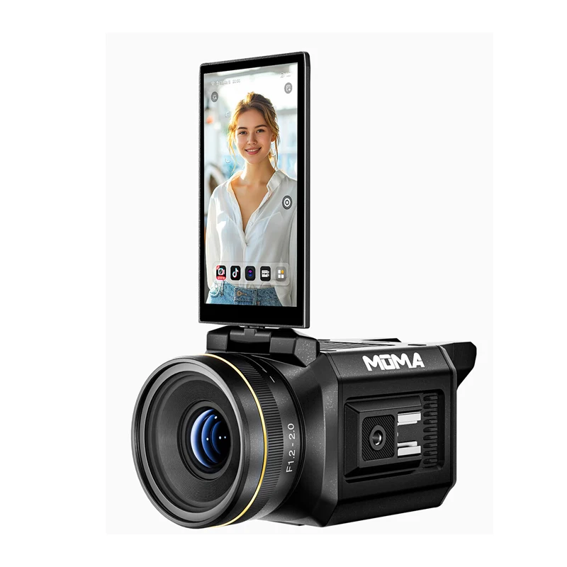 

Оборудование Moma HD для потокового вещания в реальном времени с быстрым ремешком на руку для исследования видео TikTok и товаров для камер