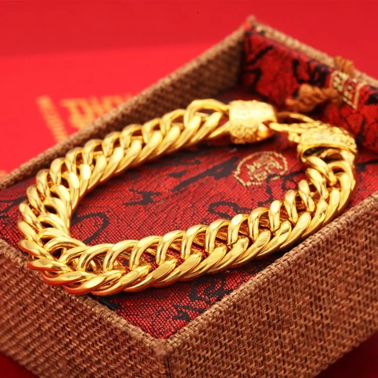 

Fashion Vietnam and gold jewelry domineering classic trend men's limitation gold chain Bracelet jewelry