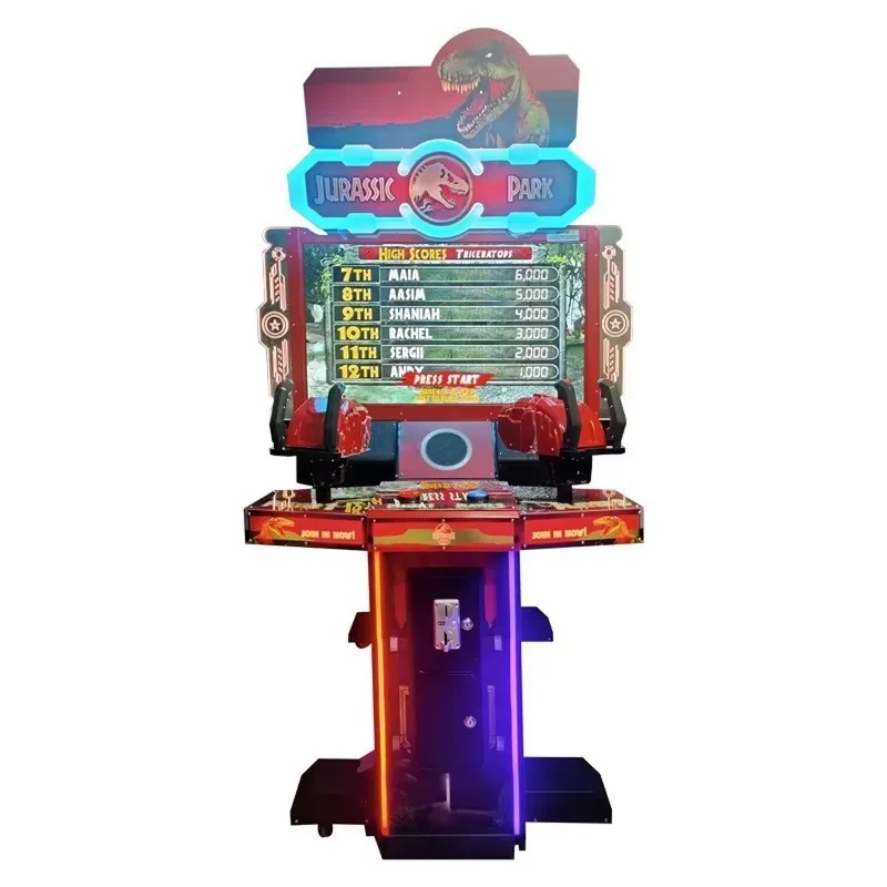 Durable 2-Player Immersive Arcade Shooting Machine Eye-Catching Double Gun Play HD Display Coin Operated Amusement Durable Build