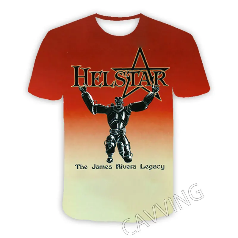 New Fashion Women/Men's 3D Print Helstar Casual T-shirts  Hip Hop Tshirts Harajuku Styles Tops Clothing