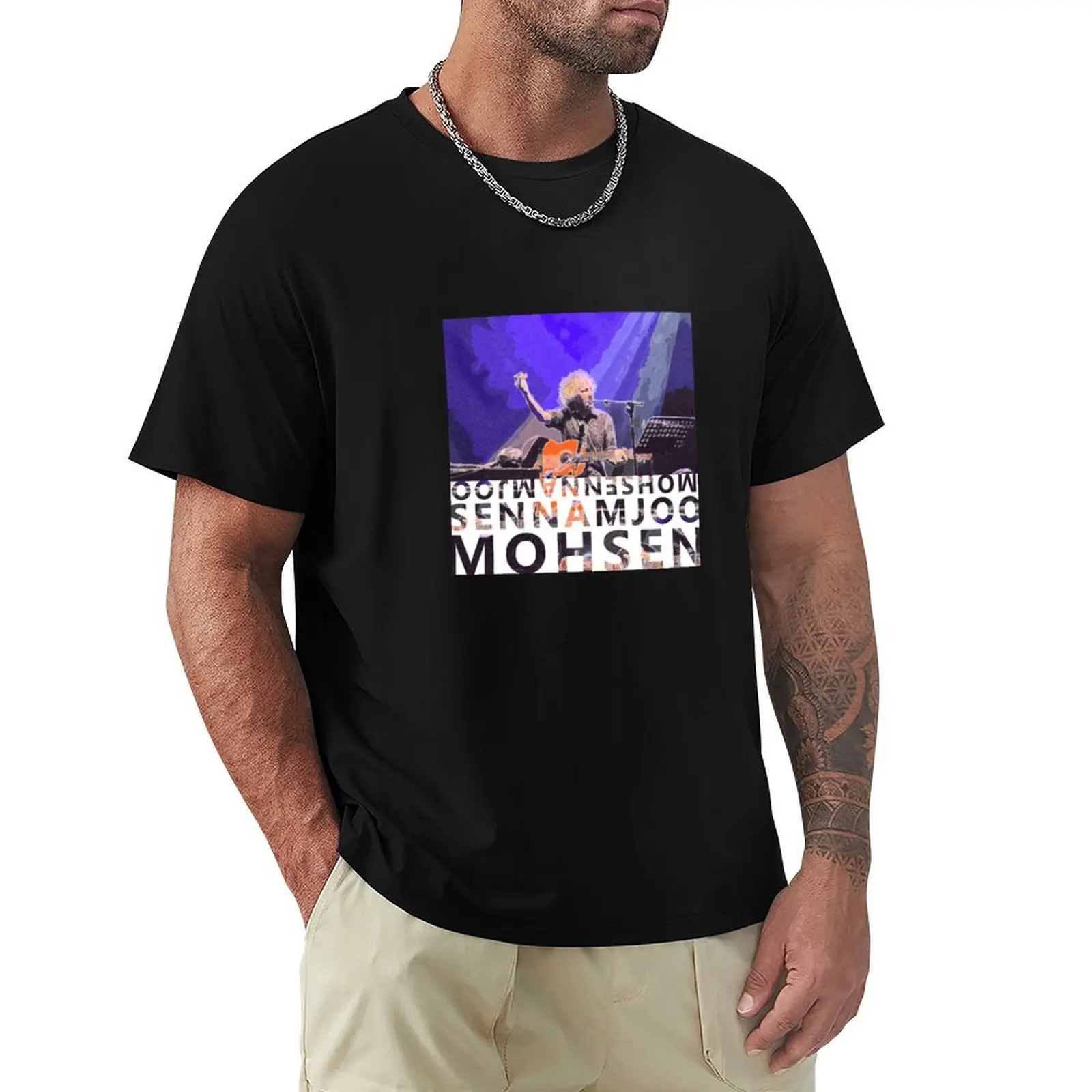 Mohsen Namjoo Persian Singer - ???? ????? ?? ??? T-Shirt anime t shirts oversize T-Shirt