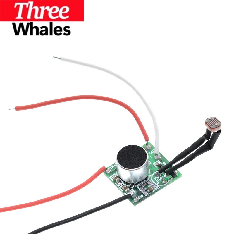 DIY Low Voltage DC Sound Light Control Sensors THR DC 3V-30V LED Driver 5V 6V 12V 24V Photosensitive Voice Switch Module Circuit