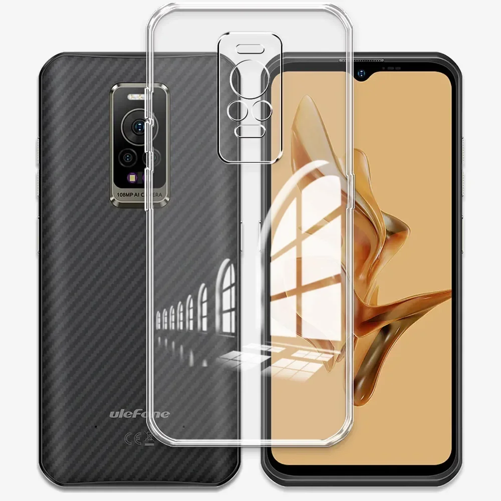 For Ulefone Armor 17 Pro Case Clear Soft Silicone Phone Case For Ulefone Armor17 Pro17Pro 6.58