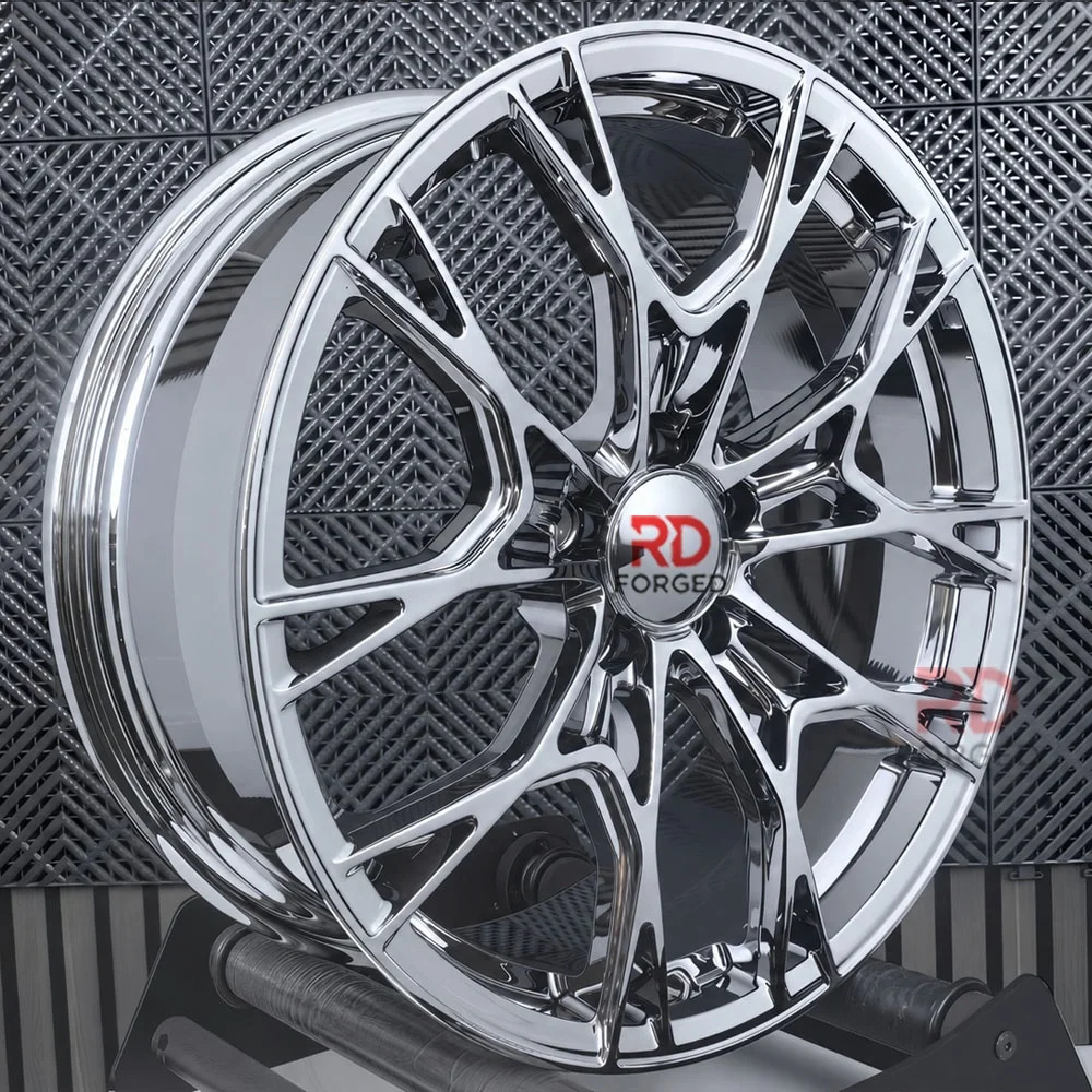 For Factory 19 20 21 22 23 24 26 Inch 6061-T6 Alloy Car Wheels Custom Chrome 5x112 Forged Racing Car Wheels for BMW Audi Benz