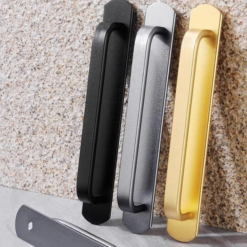 

Ручки для шкафа Многоцелевая ручка Простые и современные маленькие ручки Бытовые самоклеящиеся ручки для неперфорированных дверных ручек