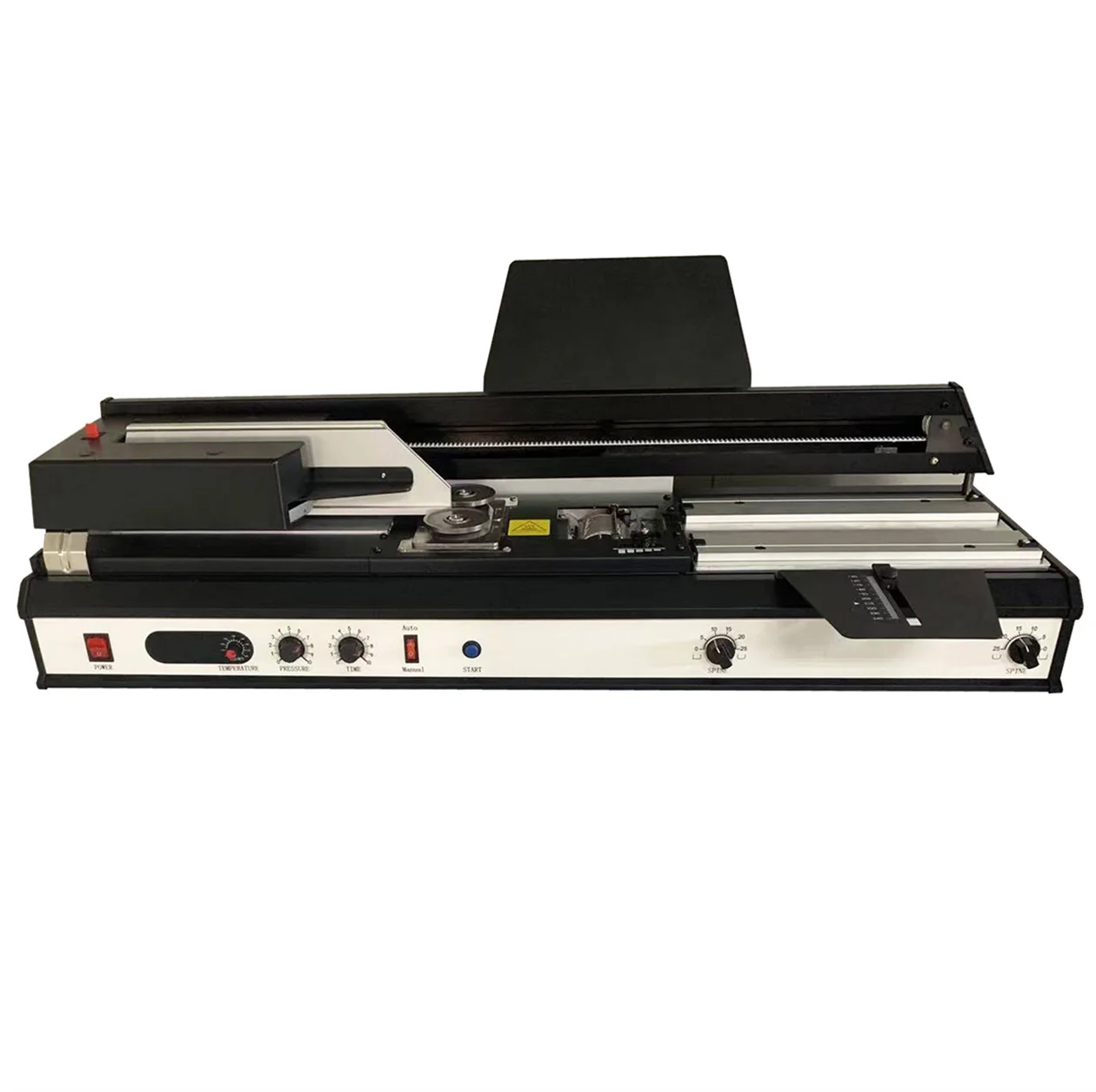 SG-470 2025 Hot Selling A4 Size Manual Hot Melt Glue Notebook Binding Machine A4 Size Hot Melt Glue Book Binder With Good Price