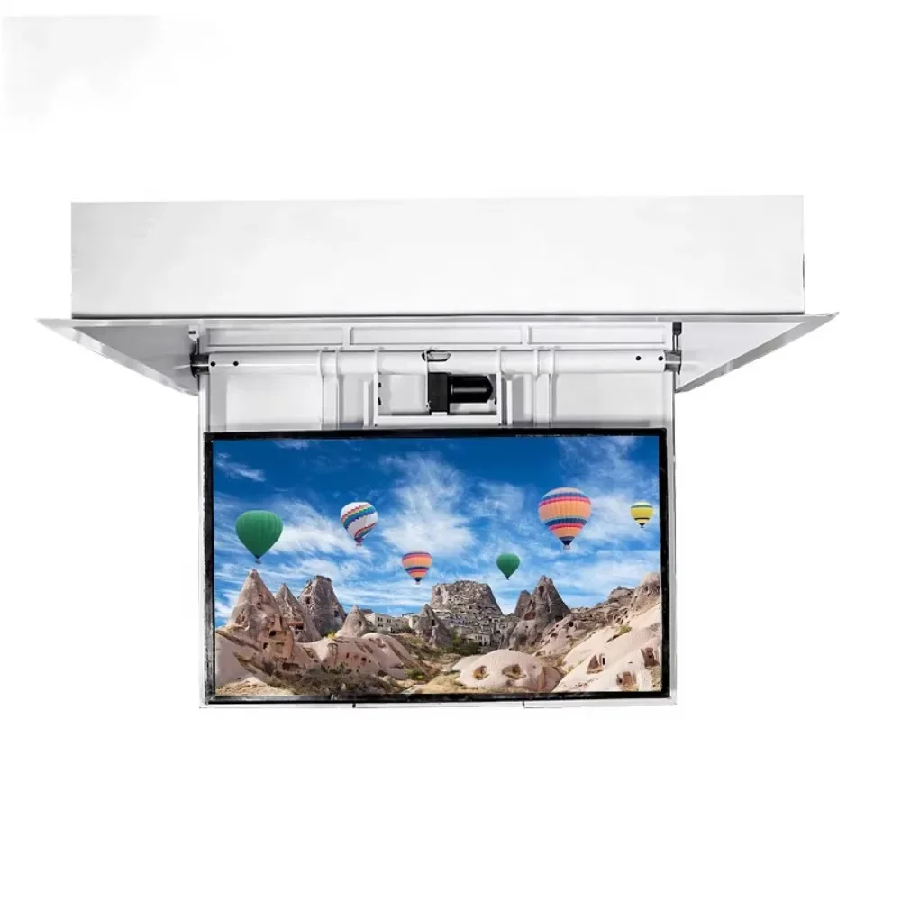 Smart Drop Down Ceiling TV Lift Electric Motorized TV Mount with Remote Control