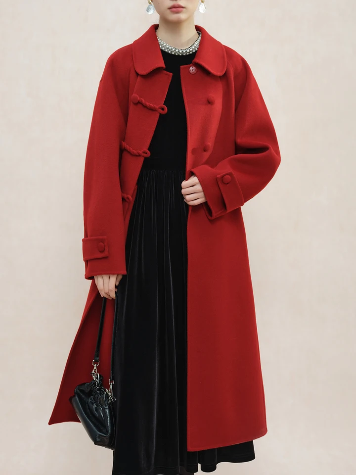 ［ゆう］Text SingleBreasted Coat Sfac821cba7714936988a3cc575c72
