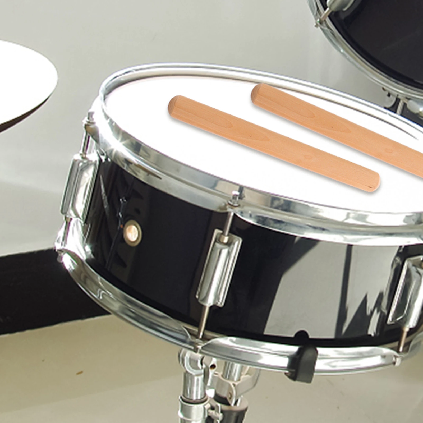 

2 Pairs Stick and Rhythm Sticks with Carry Bag Drumsticks Educational Wood