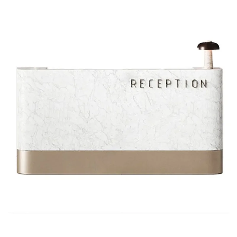 عرض مكتب مطعم الجداول مكتب أمامي منبر المنبر خزانة الغسيل Pulpitos متجر مكافحة صالون Mostrador الأثاث العصري