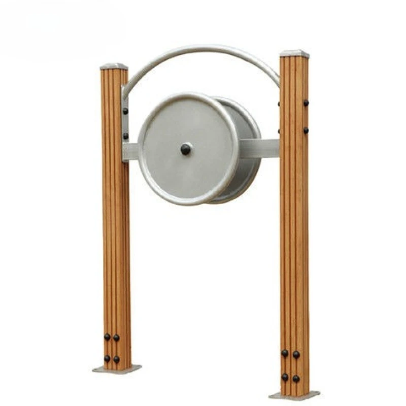 

School Park Square High-strength and durable, plastic wood arm strength trainer, sports outdoor fitness equipment