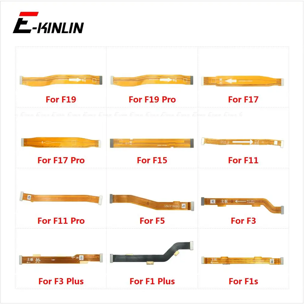 Main Motherboard LCD Display Connector Flex Ribbon Cable For OPPO F1s F1 F3 Plus F5 F11 F15 F17 F19 Pro