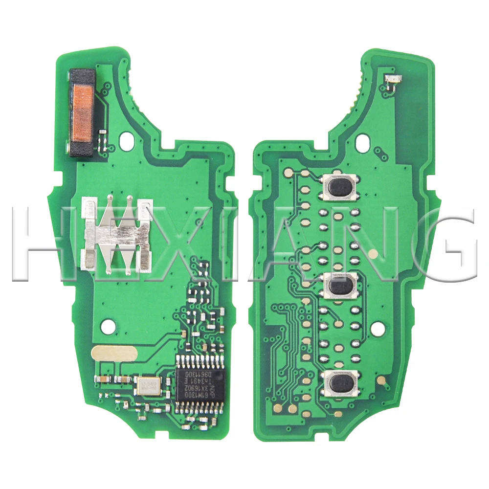 HE 433MHz 4A Chip Car Remote Key PCB Board CWTWB1G767 For Renault Megane III Dacia Duster Kadjar Captur Dacia Logan 2