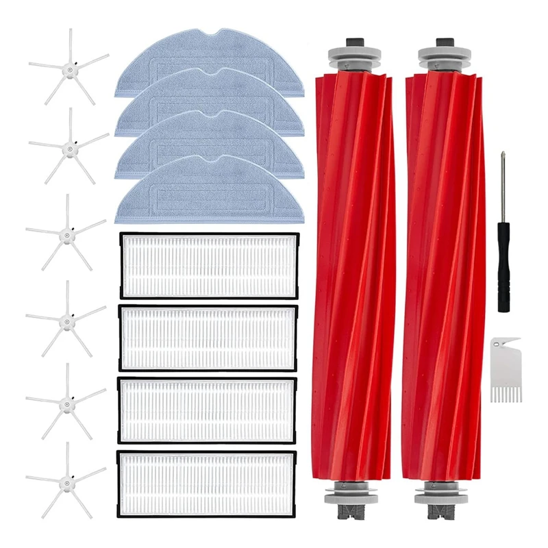 

Набор аксессуаров для Roborock S7 Pro Ultra/S7 Maxv Ultra, пылесборники, Главная роликовая щетка