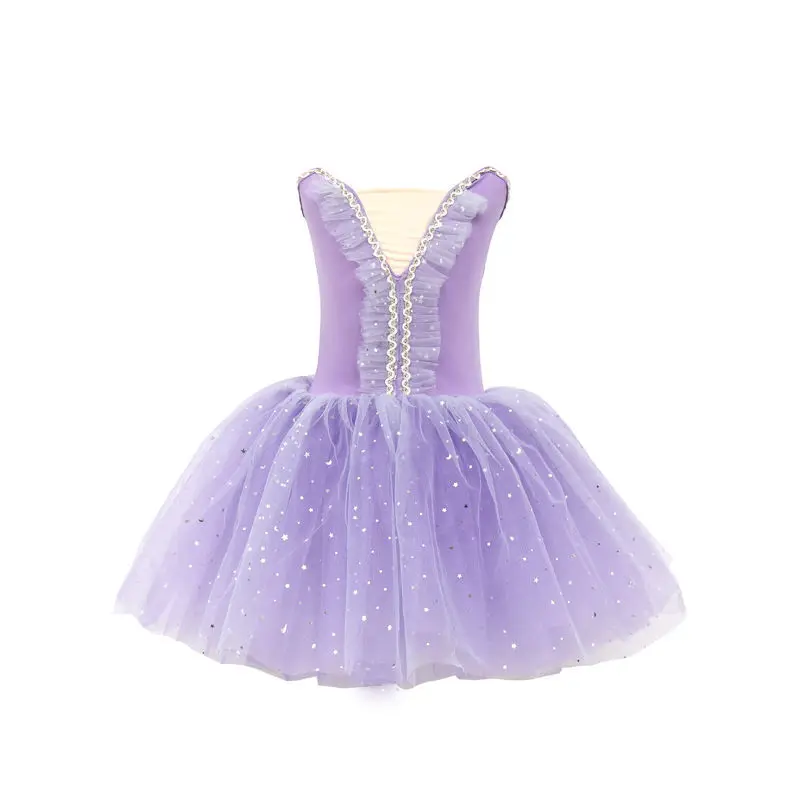 Ruoru Ballerina Costume Adult Girls Dress Kids Costume Ballet Dress Tutu Skirt with Adjustable Straps Ballerina Dress Leotard