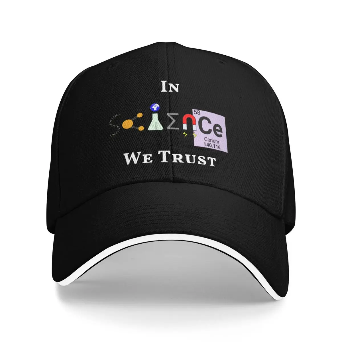 Baseball Caps In Science We Trust Casquette Unisex Sport Summer Hats