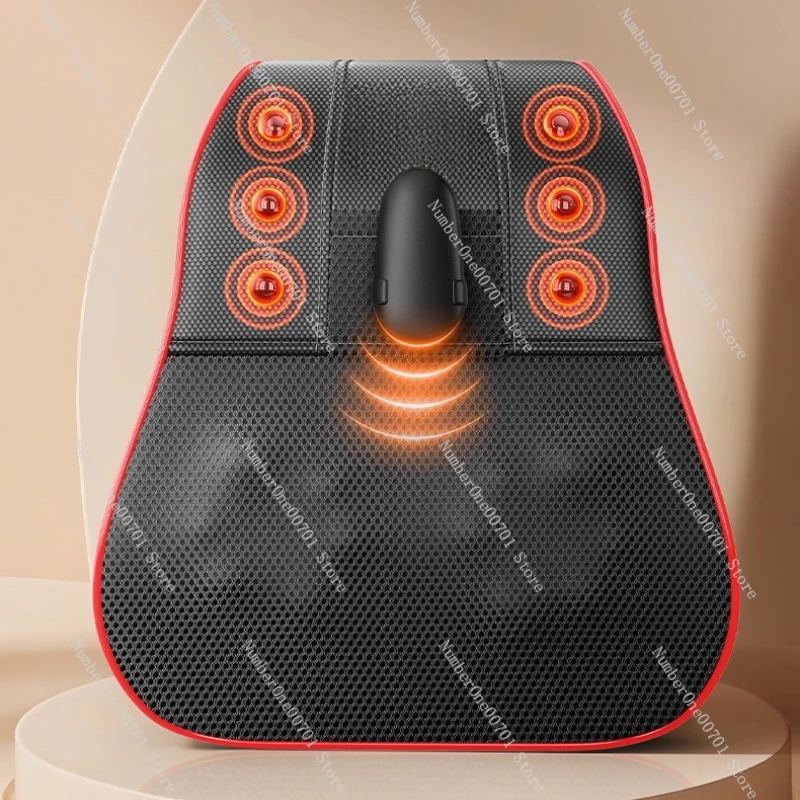 

Массажер для спины, талии, шейного отдела позвоночника, многофункциональное устройство для релаксации плеч и шеи, полностью автоматическая подушка для разминания