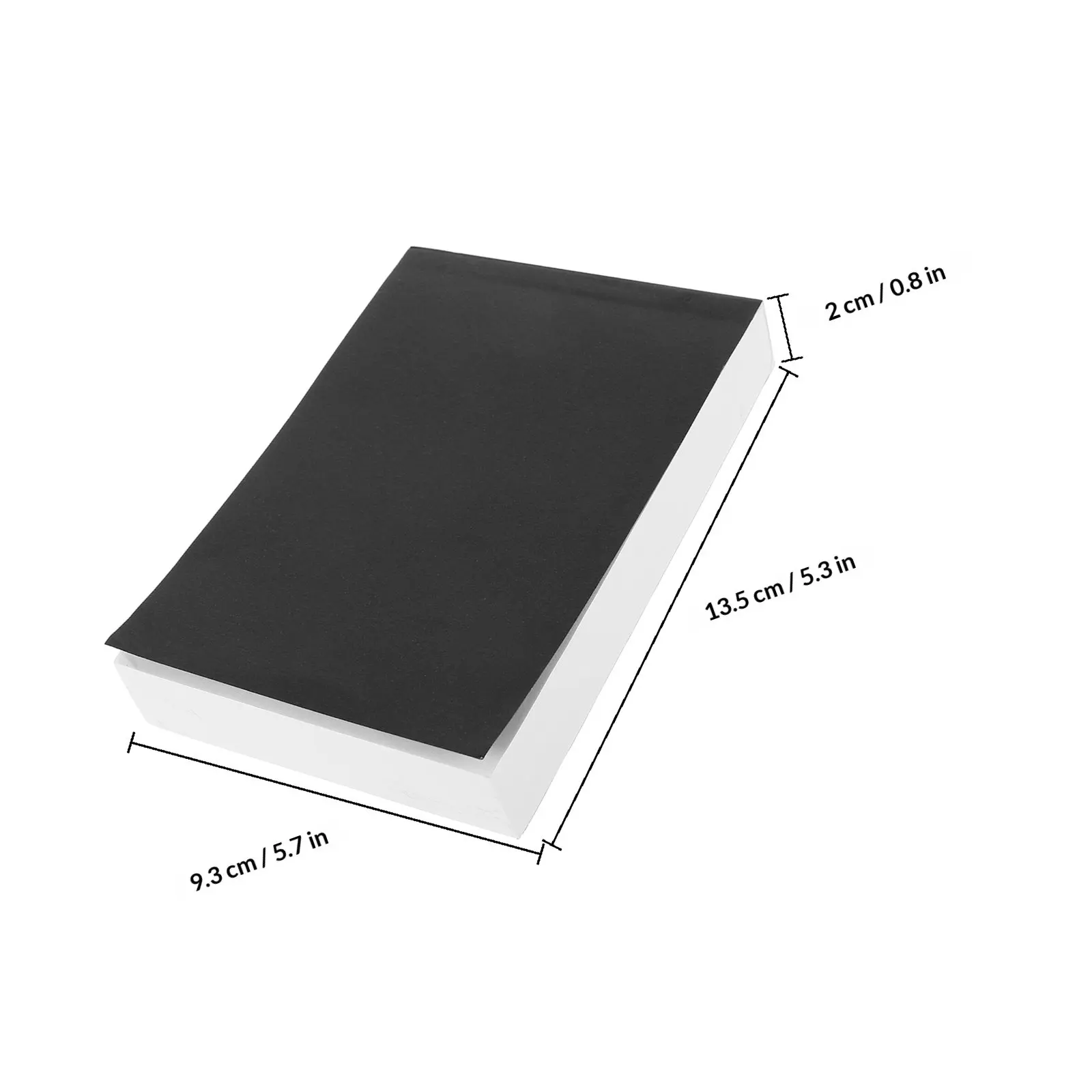 Comic Book Mini Blank Animation Flip Book Black Sketch Pad Drawing Sketch Pad for Artists Cartoon Creation Mini
