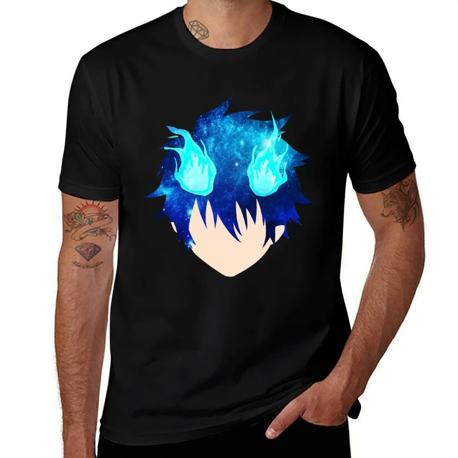 

Rin Okumura T-Shirt anime tshirt t shirts for man graphic tees t shirt custom print T-Shirt