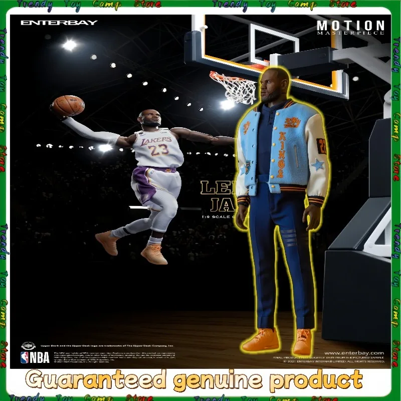 En Stock: Figura de Acción ENTERBAY 1/9 NBA LeBron James MM-1210, Serie Coleccionable