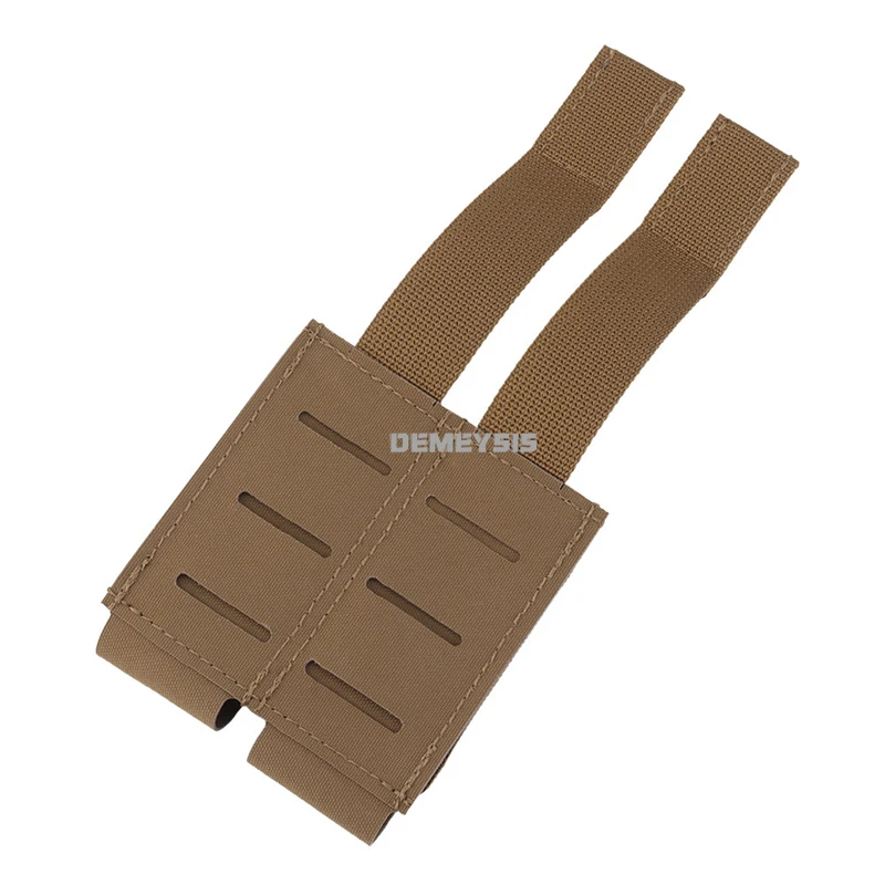 Portacargador doble pistola 9mm MOLLE táctico extracción rápida - imagen 4
