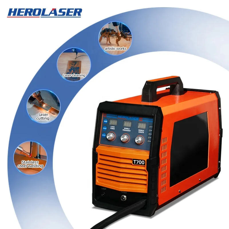 

Первый в мире новый портативный интеллектуальный лазерный сварочный аппарат с ЧПУ 3-в-1, 700 Вт, с воздушным охлаждением, для самостоятельной сборки