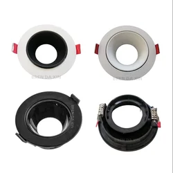 Multi-purpose GU10 Day Lantern LED Anti-glare E27 Light Frame GU5.3 Embedded Spot Light COB Downlight Frame Aluminum Light Frame
