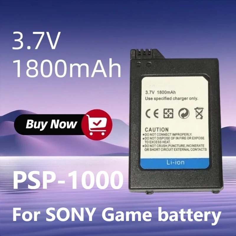 

3.7V 1800mAh PSP-110 for SONY PSP1000 Game Console Battery