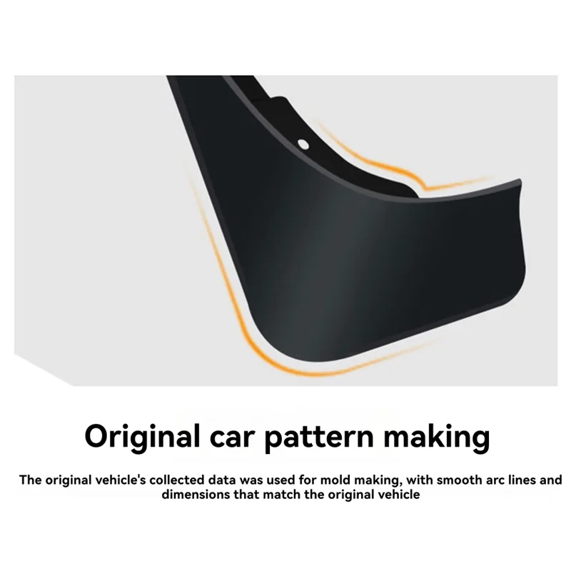 

A30M-4Pcs Car Mudguard Fender Front & Rear For Lexus NX200T NX300H 2017-2022 Car Accessories