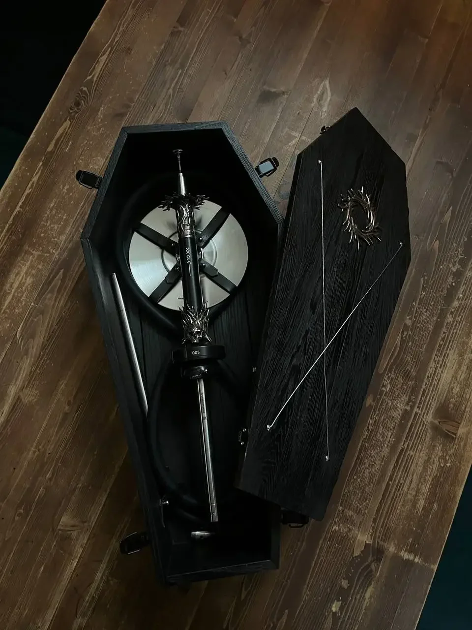 Ensemble complet de narguilé avec pierre tombale Forest Guardian