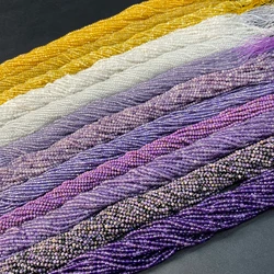 Pequeñas cuentas de piedra Natural facetadas, 2mm, 3mm, 4mm, amatistas redondas, ágatas, cuarzo, lapislázuli, cuentas sueltas para fabricación de joyas, pulsera