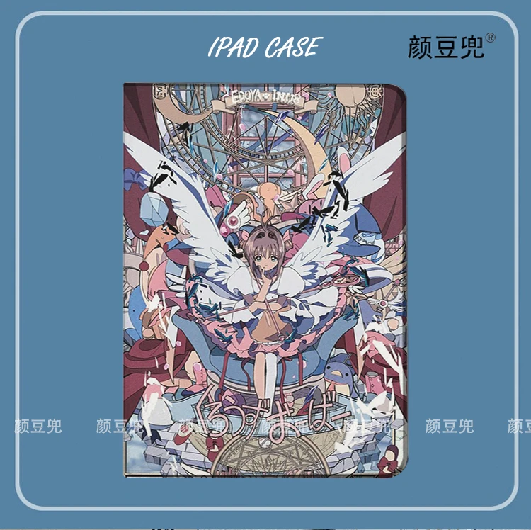 SAKURA Card Captor Anime For iPad 10.2 9th Mini 6 5 4 Case Luxury Silicone For iPad Air 3 4 5 iPad Pro 11 12.9 Protective Shell