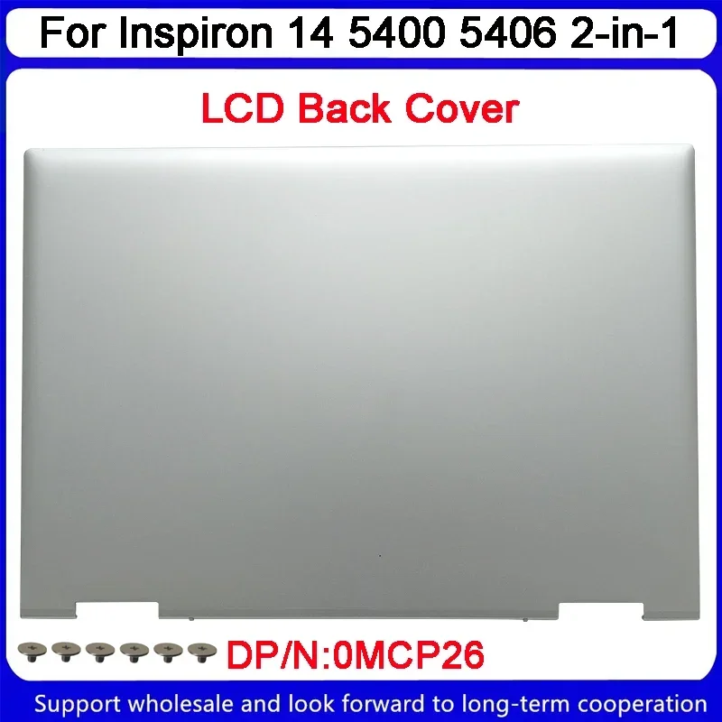 2 em 1 lcd tampa traseira para dell Inspiron 14, 5400, 5406, mcp26, 0mcp26, novo