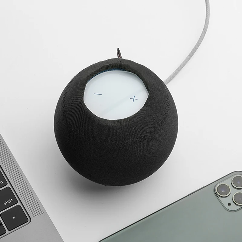Smart Speaker Dust Cover Scratch-proof Anti-fall Audio Storage Protective Cover Compatible For Homepod Mini