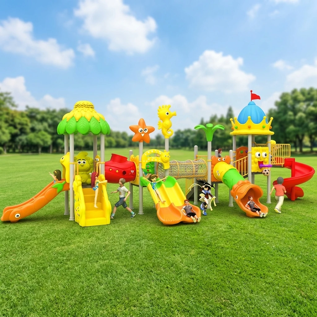 Outdoor Children'S Park - High Quality Outdoor Amusement Park Playground