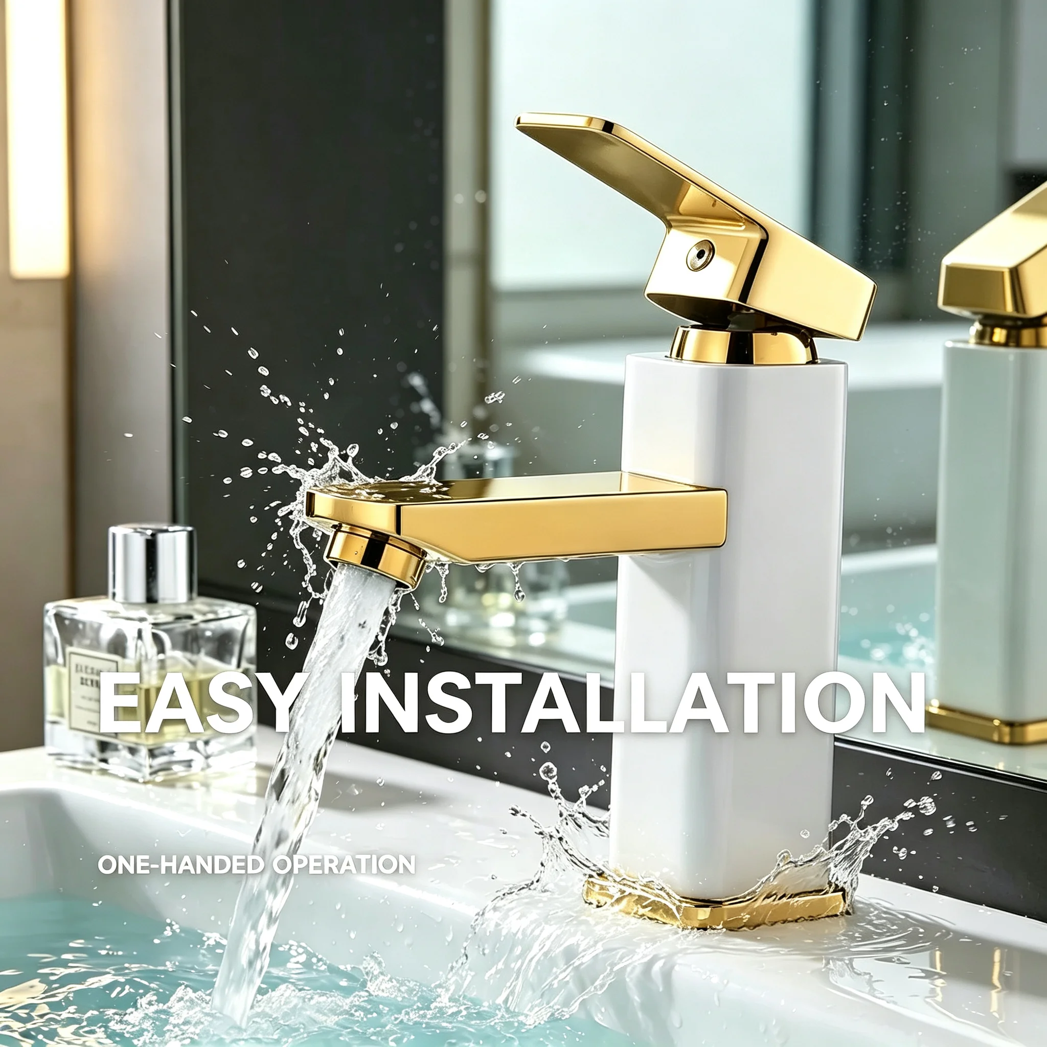 Elegancka bateria umywalkowa z – Home Bathroom Wash Basin recenzja i cena