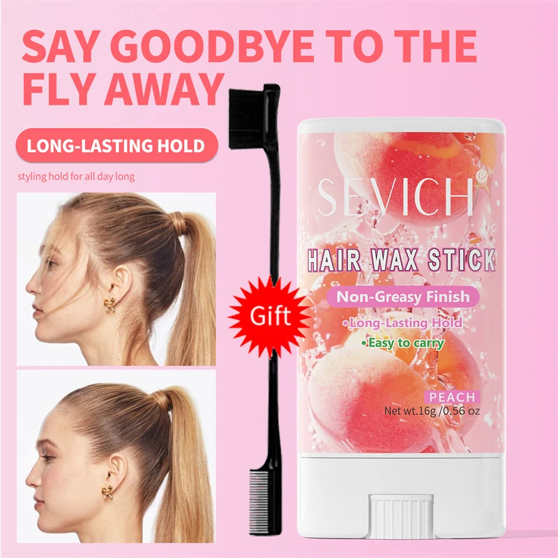 SEVICH 16g Broken Hair Artifact Hair Wax Stick Gel Cream Styling Hair Frizz Fixed Fluffy Children Men And Women Styling Wax