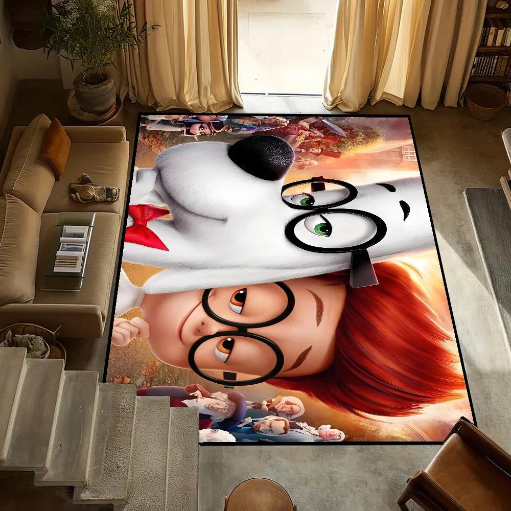 

M-Mr-Peabody-S-Sherman Movie small Bedside Kitchen Bath Living Home House Bedroom Floor Mat Doormat Large Carpet Rug Decoration