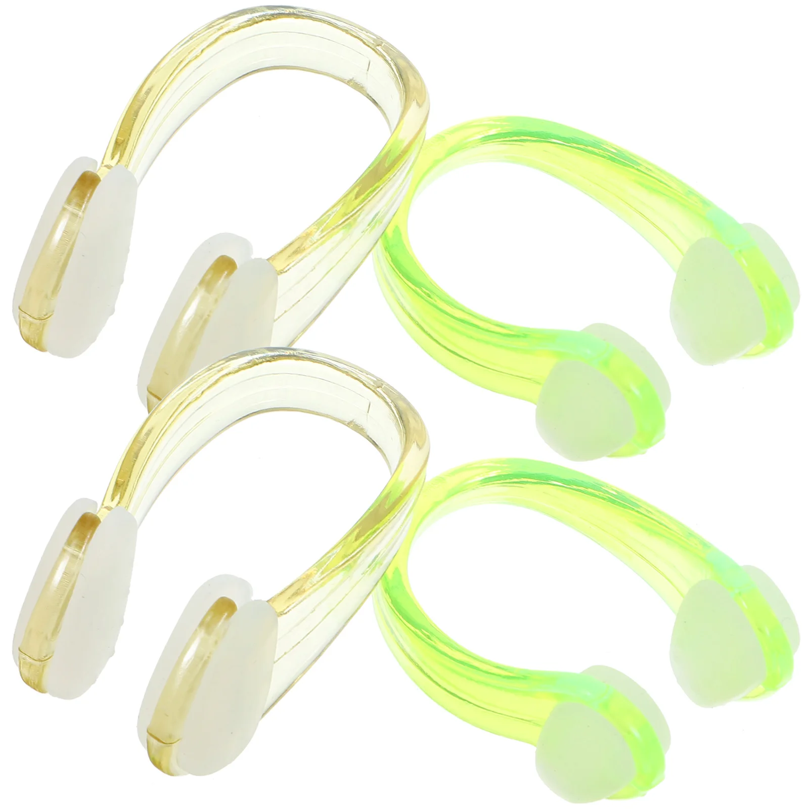 4 Pcs Swimming Nose Clip Plug for Adult Plugs Adults Water Proof Clips Silicone Child