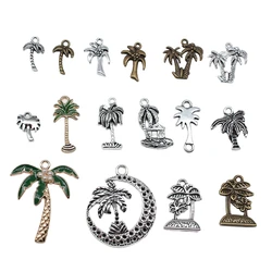 10pcs Coconut Tree Palm Tree Charms Pendants Making DIY Handmade Findings DIY Handmade Craft